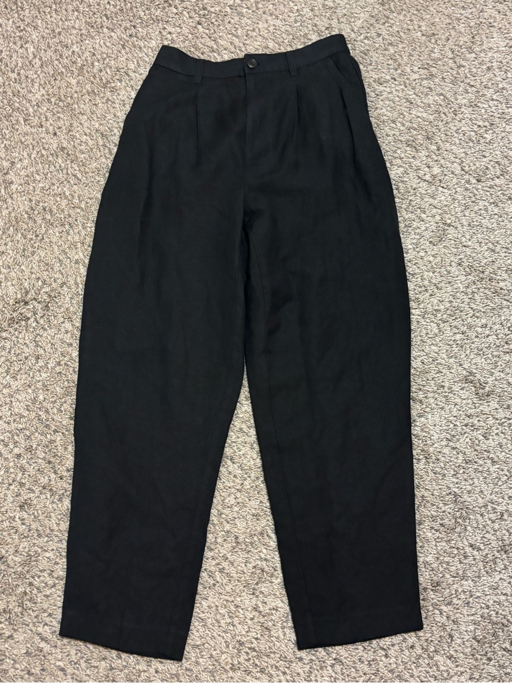 Women’s Black Madewell Pleated Dress Pants
